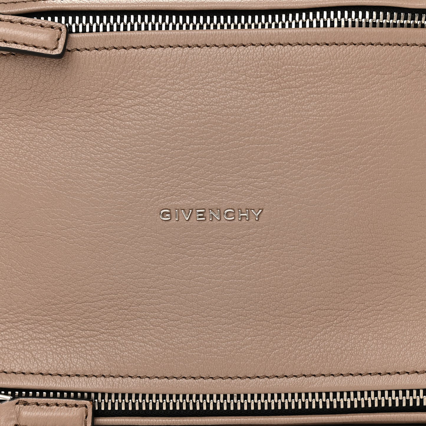 Sugar Goatskin Small Bi-Color Pandora Natural