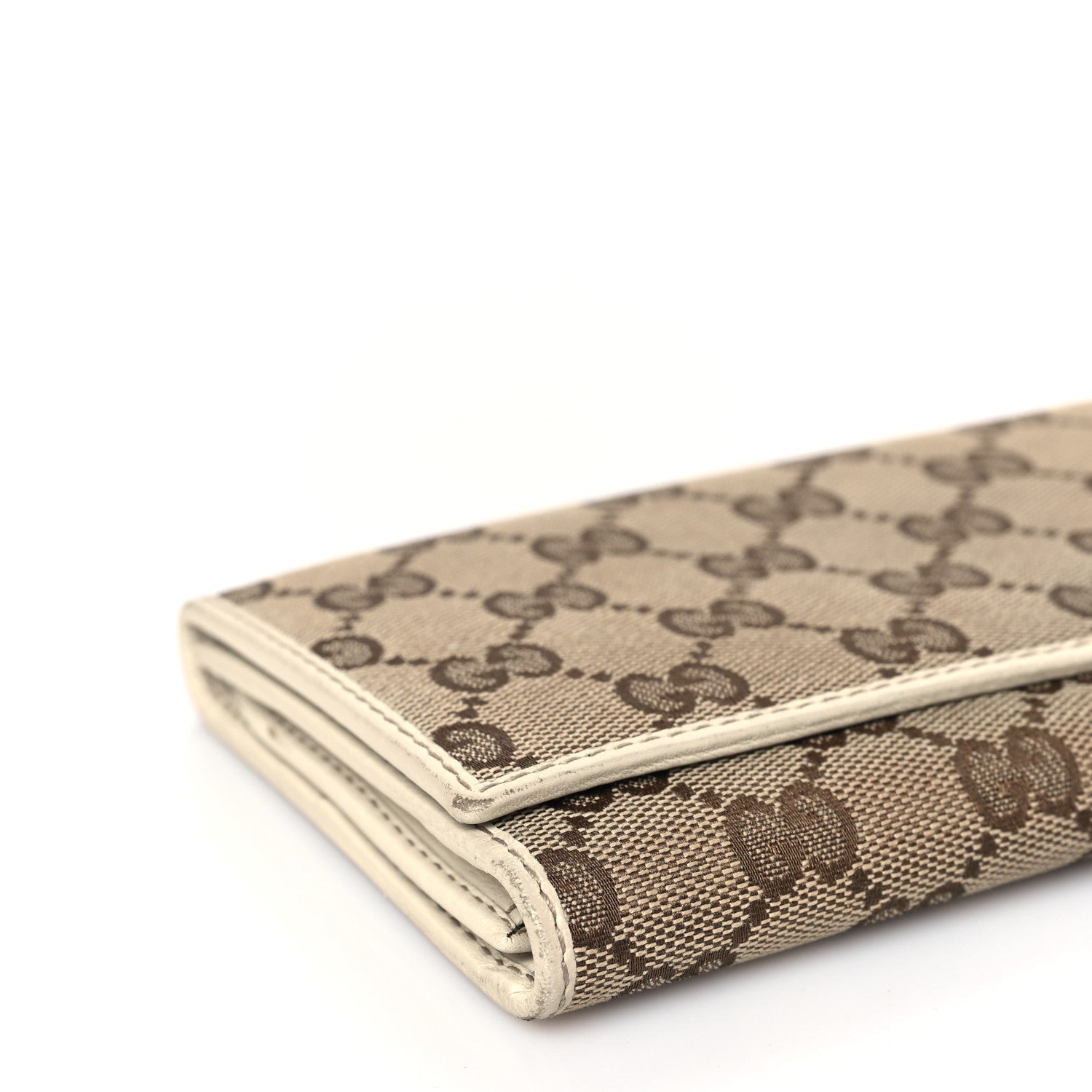 Gucci Monogram New Britt Continental Wallet Off White 8 of 13