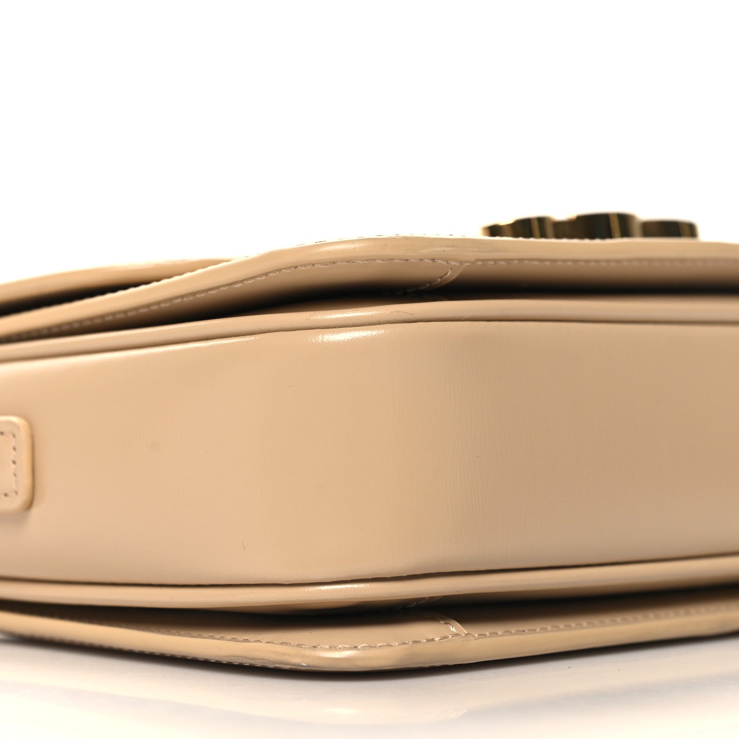 Celine Shiny Calfskin Teen Triomphe Nude 11 of 13