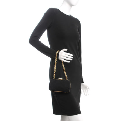 Louis Vuitton Jersey Monogram Motard Minaudiere Clutch Black 2 of 9