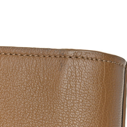 Saint Laurent Goatskin Large Belle De Jour Clutch Beige 10 of 15