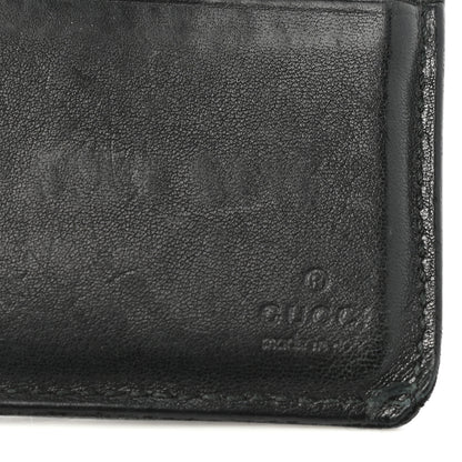 Gucci Guccissima Avel Bi-Fold Wallet Black 6 of 9