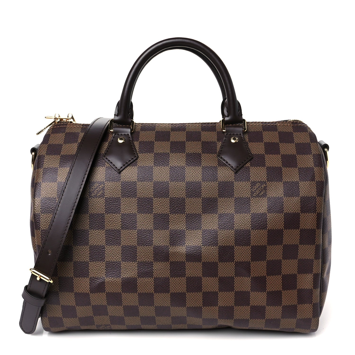 Louis Vuitton Damier Ebene Speedy Bandouliere 30 1 of 12