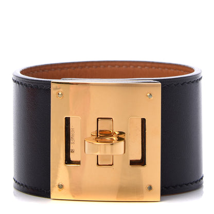 Hermes Box Kelly Dog Bracelet Black 1 of 7
