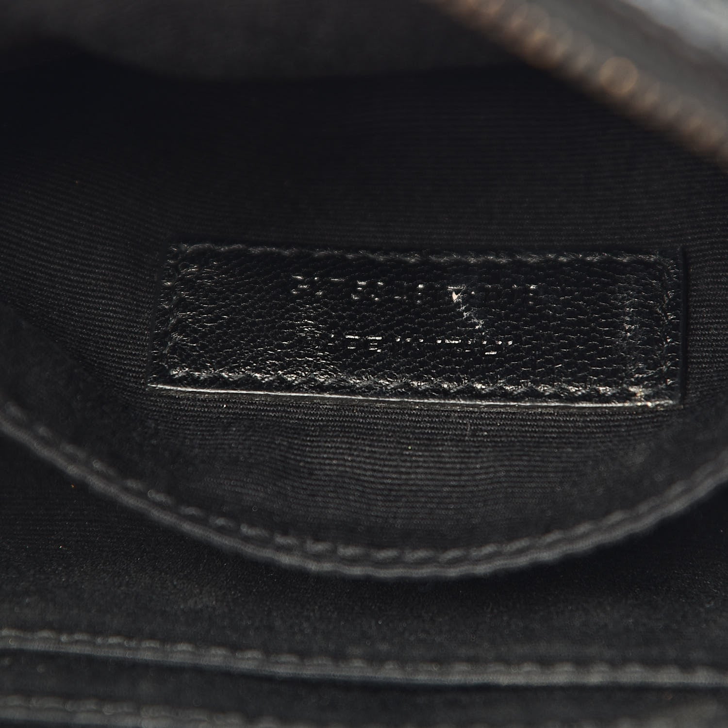 Saint Laurent Calfskin Matelasse Monogram Lou Belt Bag Black 7 of 10