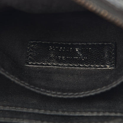 Saint Laurent Calfskin Matelasse Monogram Lou Belt Bag Black 7 of 10