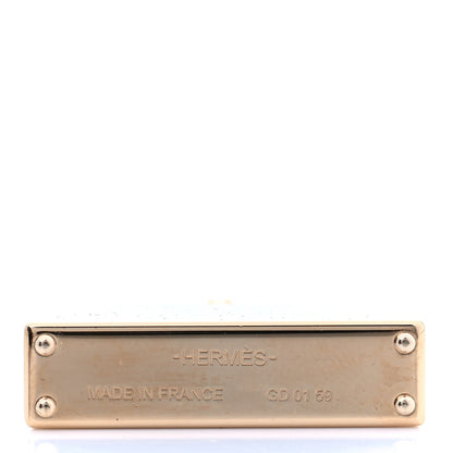 Hermes Lacquered Permabrass Kelly Curiosite Charm Black 3 of 3
