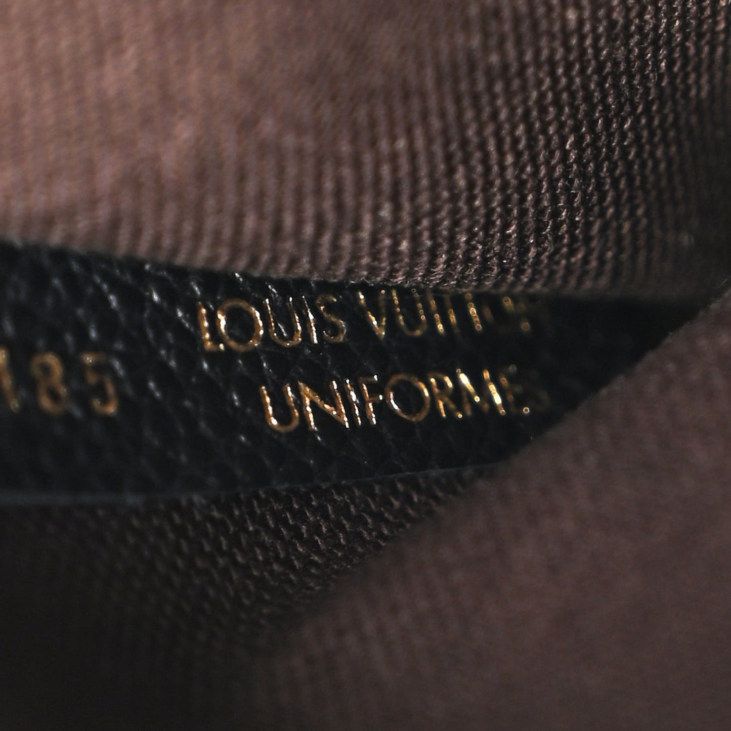 Monogram Pallas Uniformes Crossbody Black