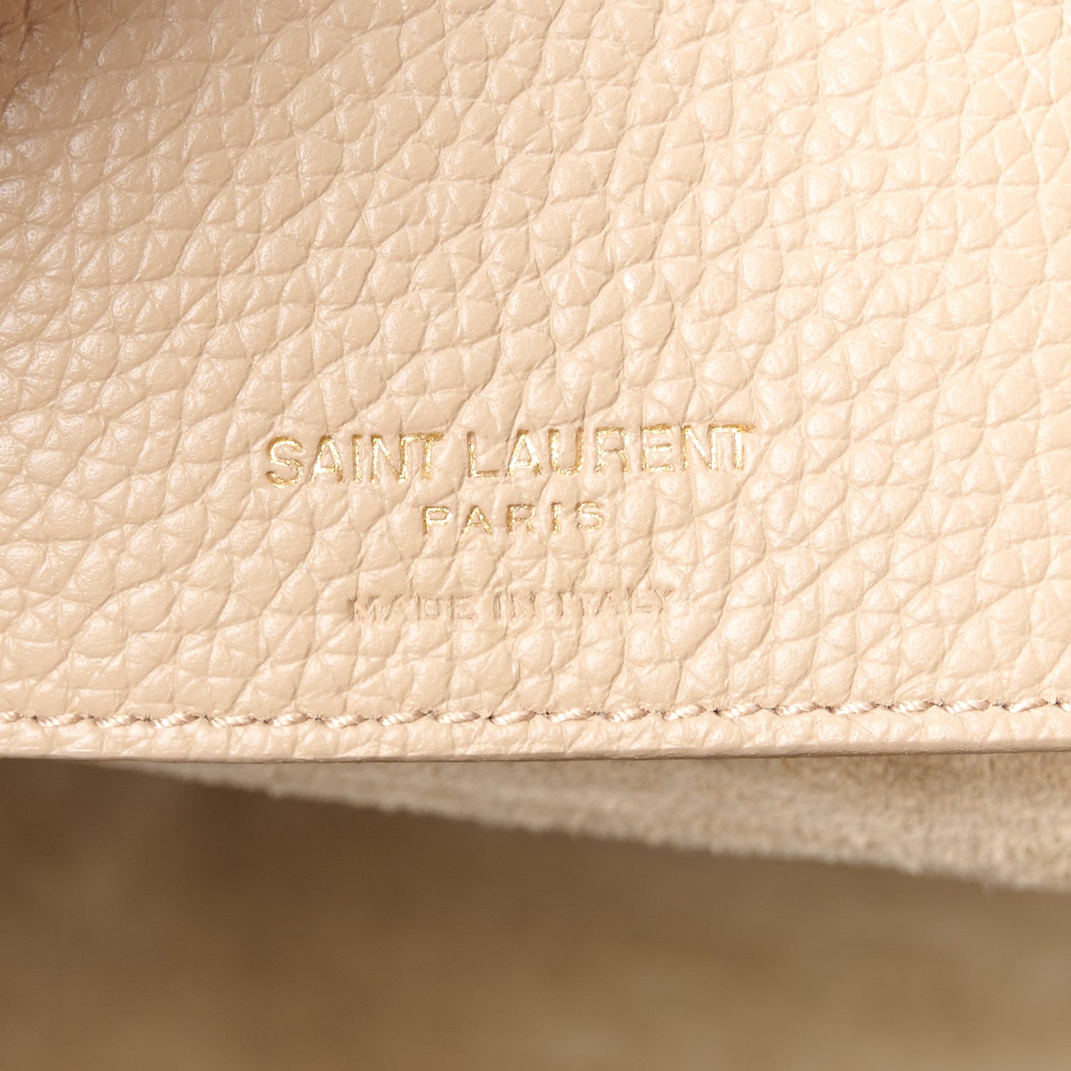 Saint Laurent Grained Calfskin Baby Sac De Jour Souple Sea Salt 6 of 14