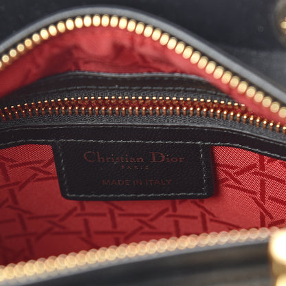 Christian Dior Lambskin Cannage Medium Lady Dior Black 5 of 7