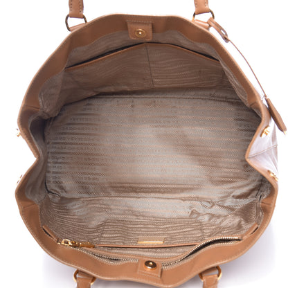 Prada Saffiano Lux Large Tote Caramel 5 of 18