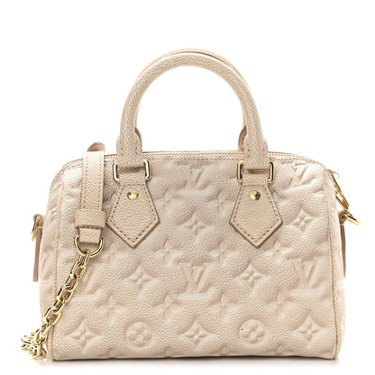 Louis Vuitton Empreinte Monogram Summer Stardust Speedy Bandouliere 20 Beige Clair 1 of 10