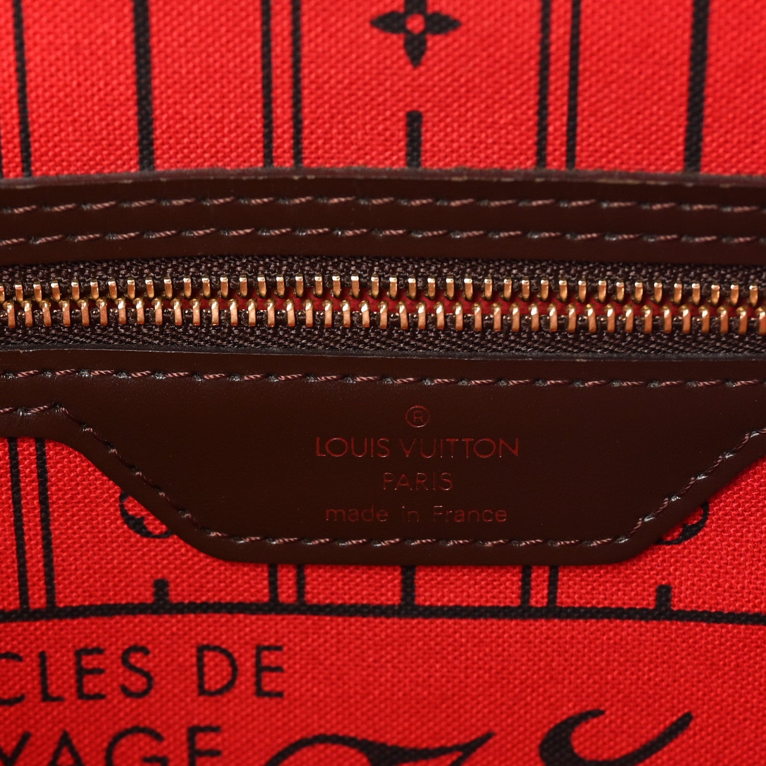 Louis Vuitton Damier Ebene Neverfull PM 6 of 10