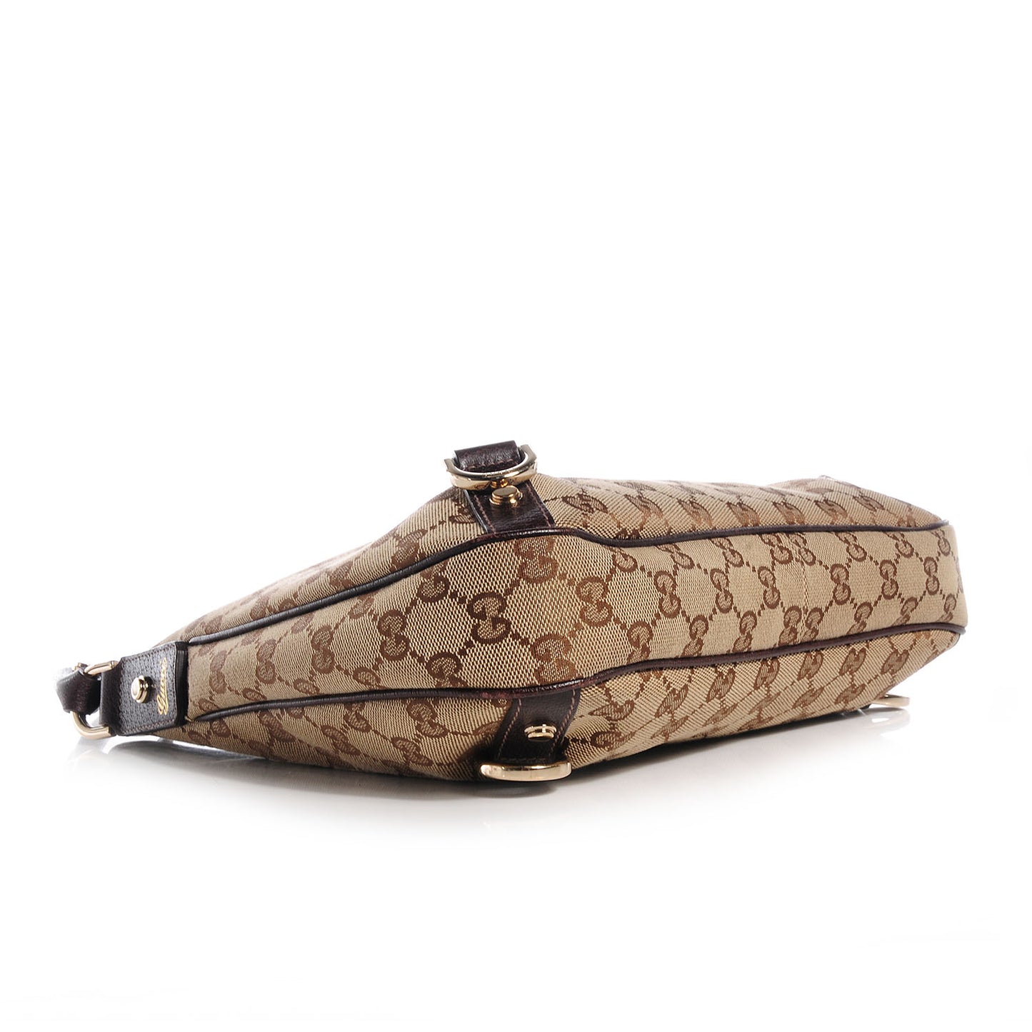 Monogram Small Abbey Hobo Brown