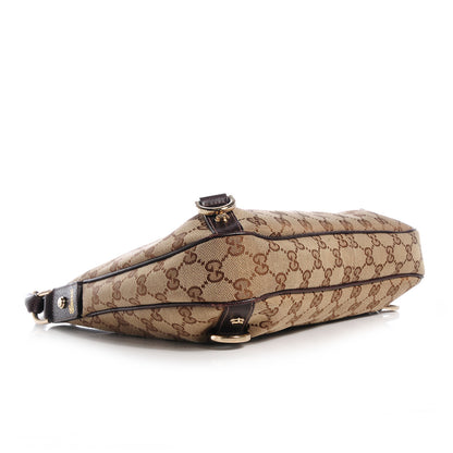 Gucci Monogram Small Abbey Hobo Brown 4 of 7