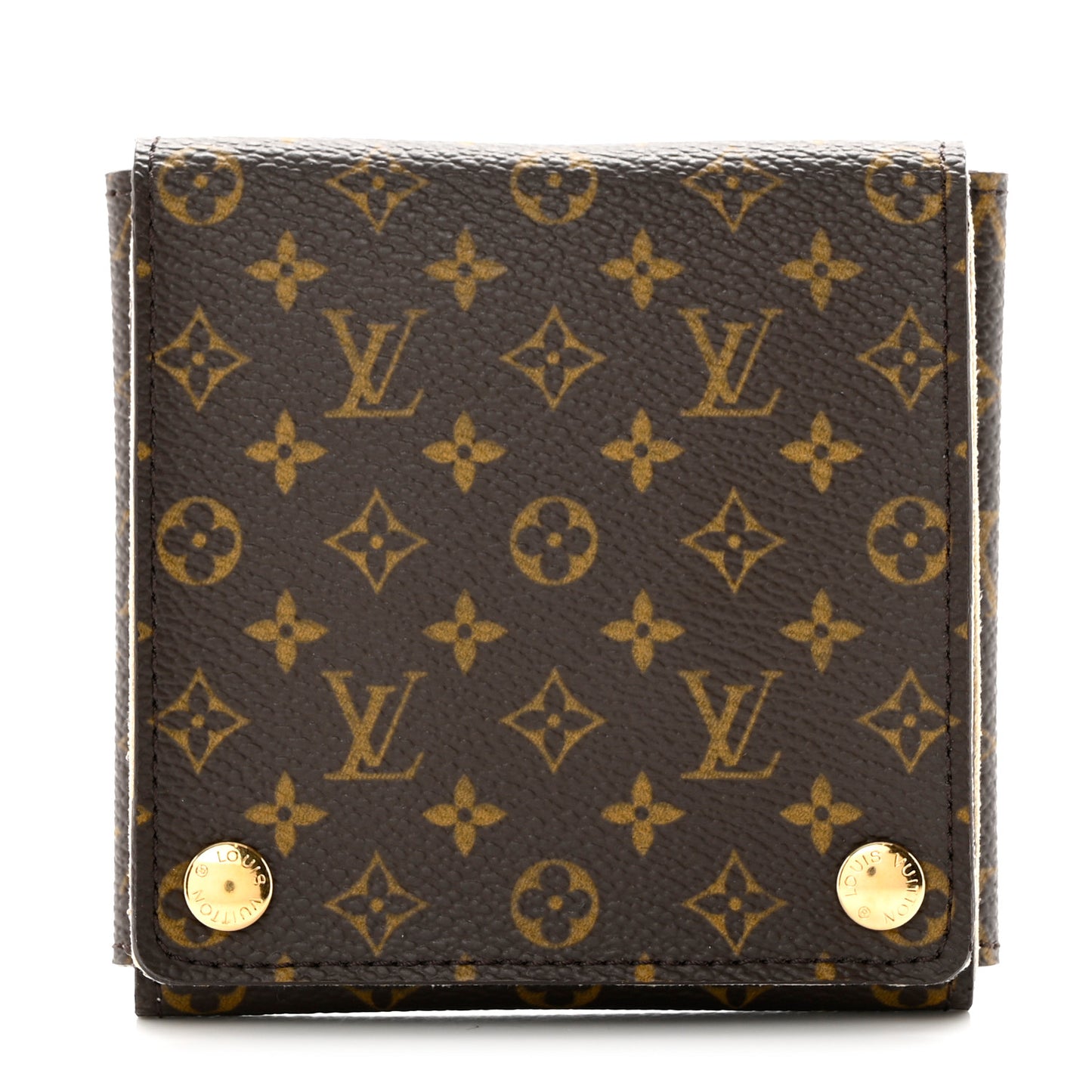 Monogram Folding Jewelry Case