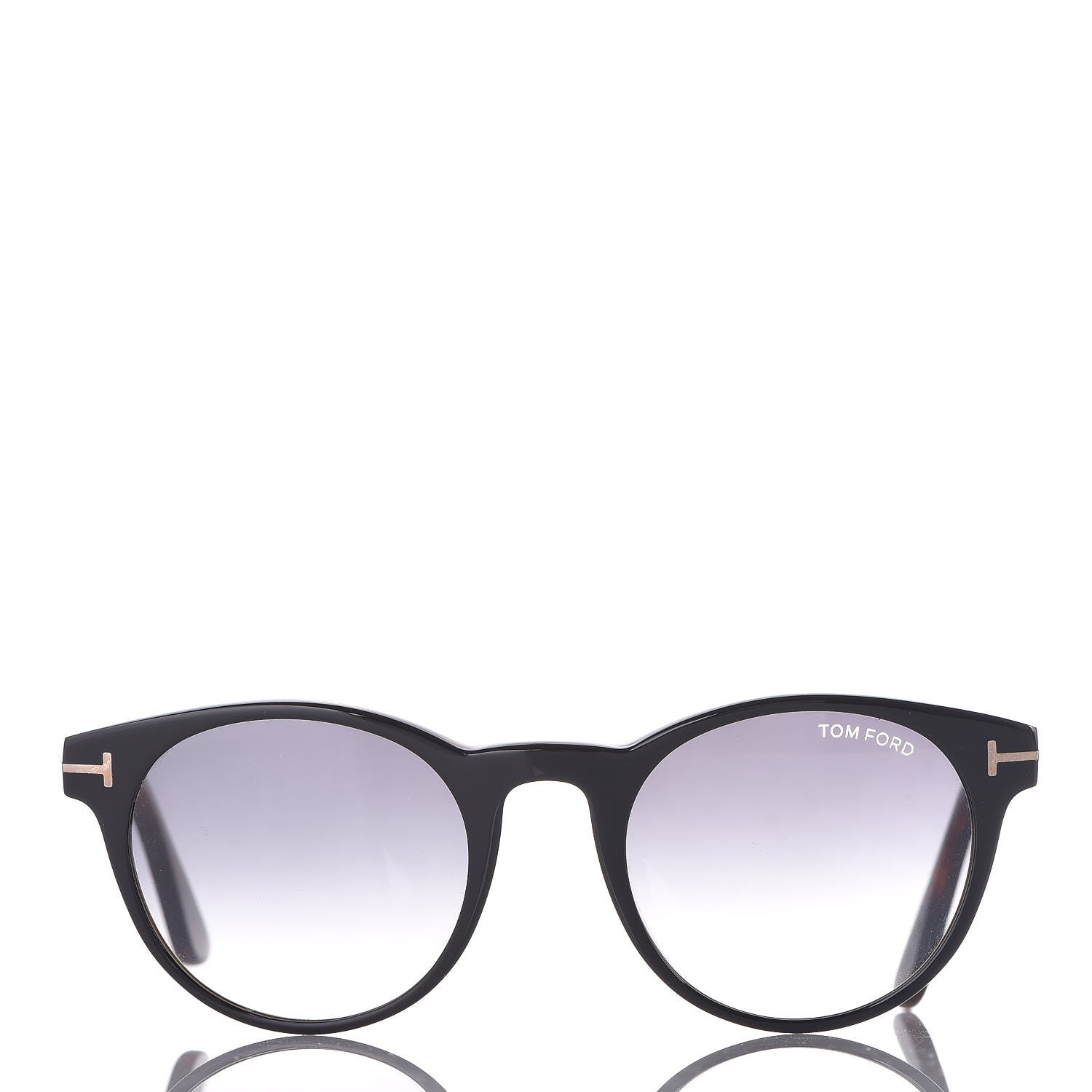 Tom Ford Palmer Round Sunglasses TF522 Tortoise Black 3 of 9