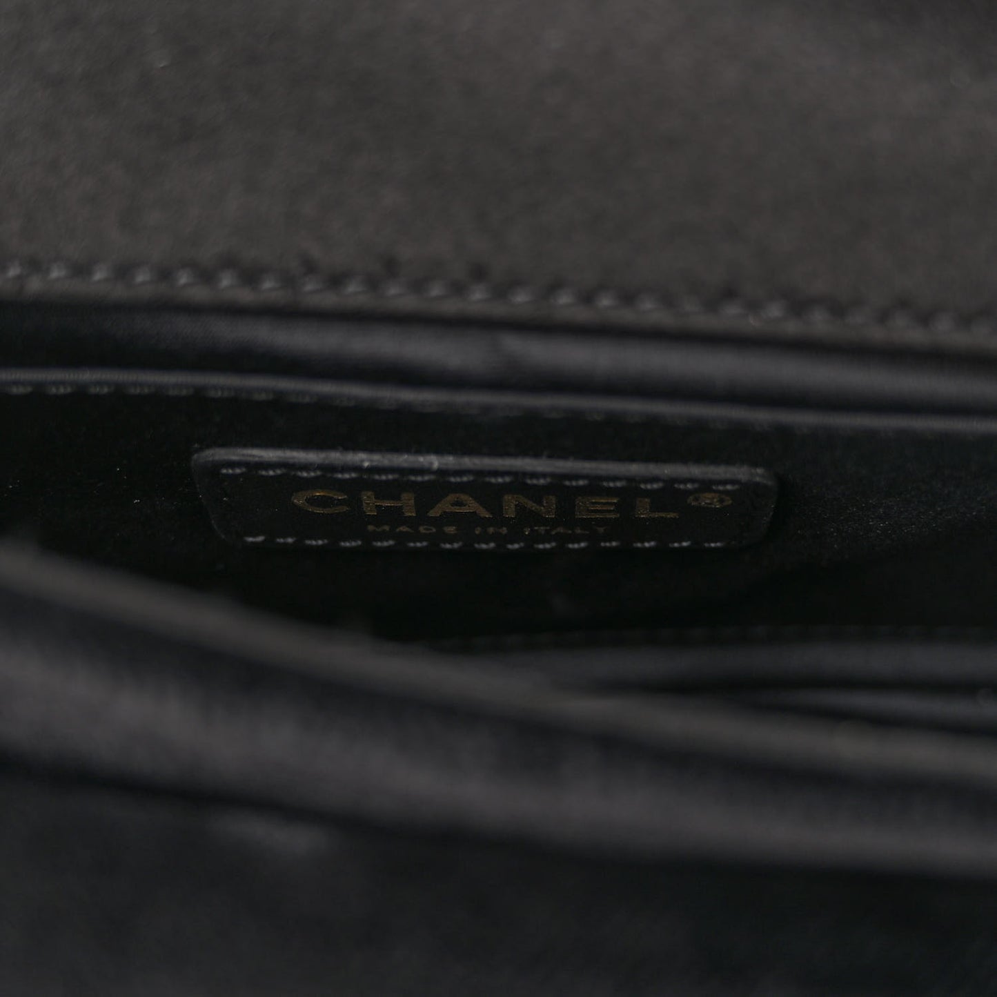 Velvet Quilted Small Camellia Flap Black
