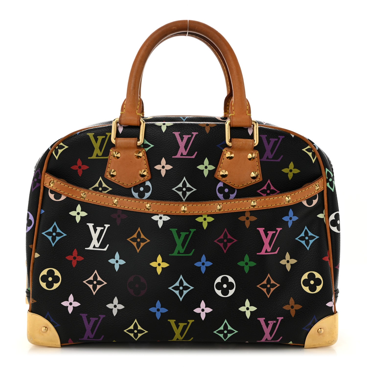 Louis Vuitton Monogram Multicolor Trouville Black 1 of 9