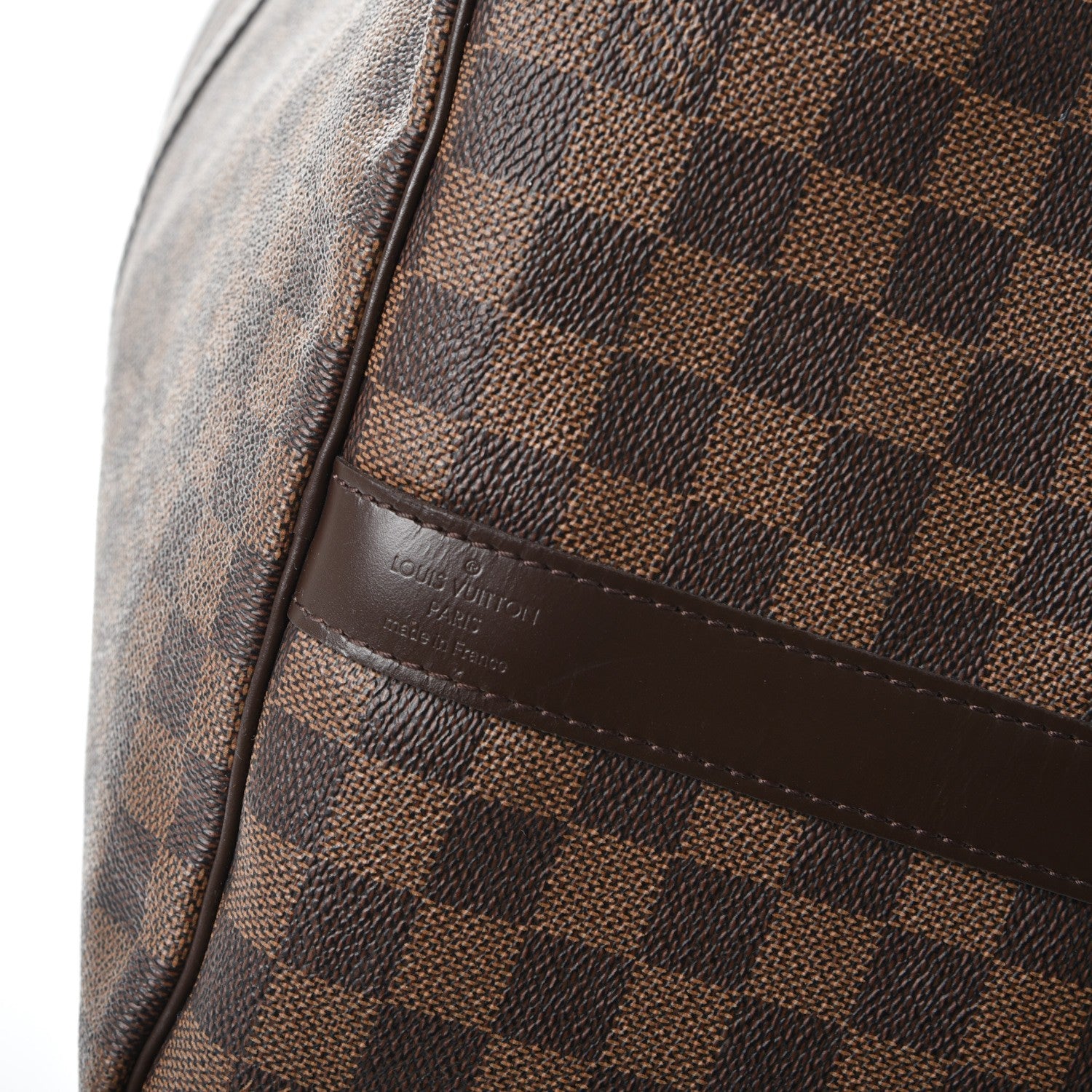 Louis Vuitton Damier Ebene Keepall Bandouliere 55 6 of 10