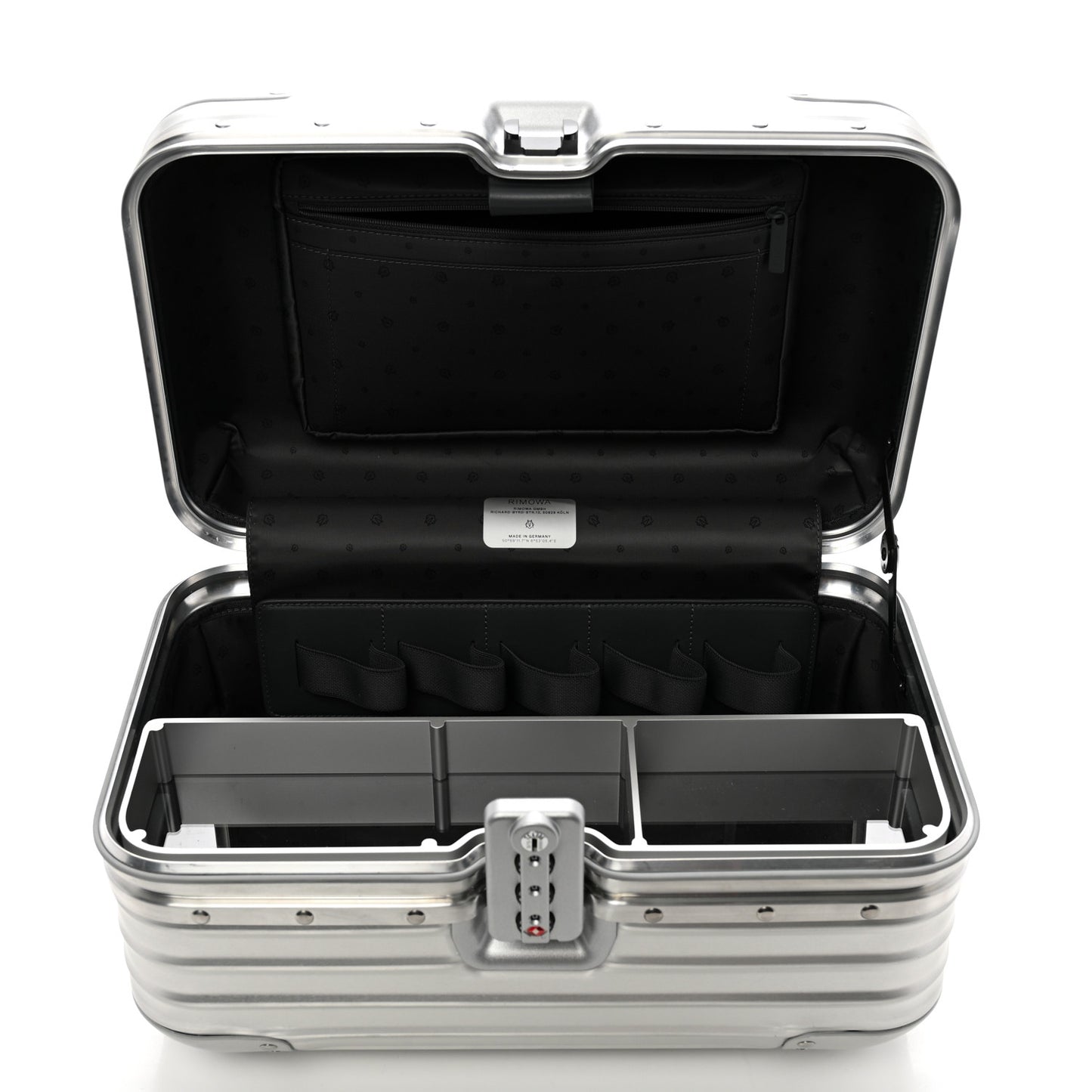 Aluminum Topas Vanity Case Silver