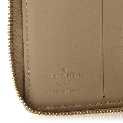 Louis Vuitton Vernis Broome Zip Wallet Beige 6 of 6
