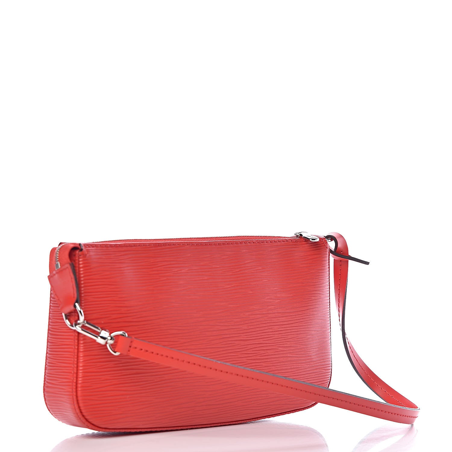 Louis Vuitton Epi Pochette Accessories NM Coquelicot 3 of 10