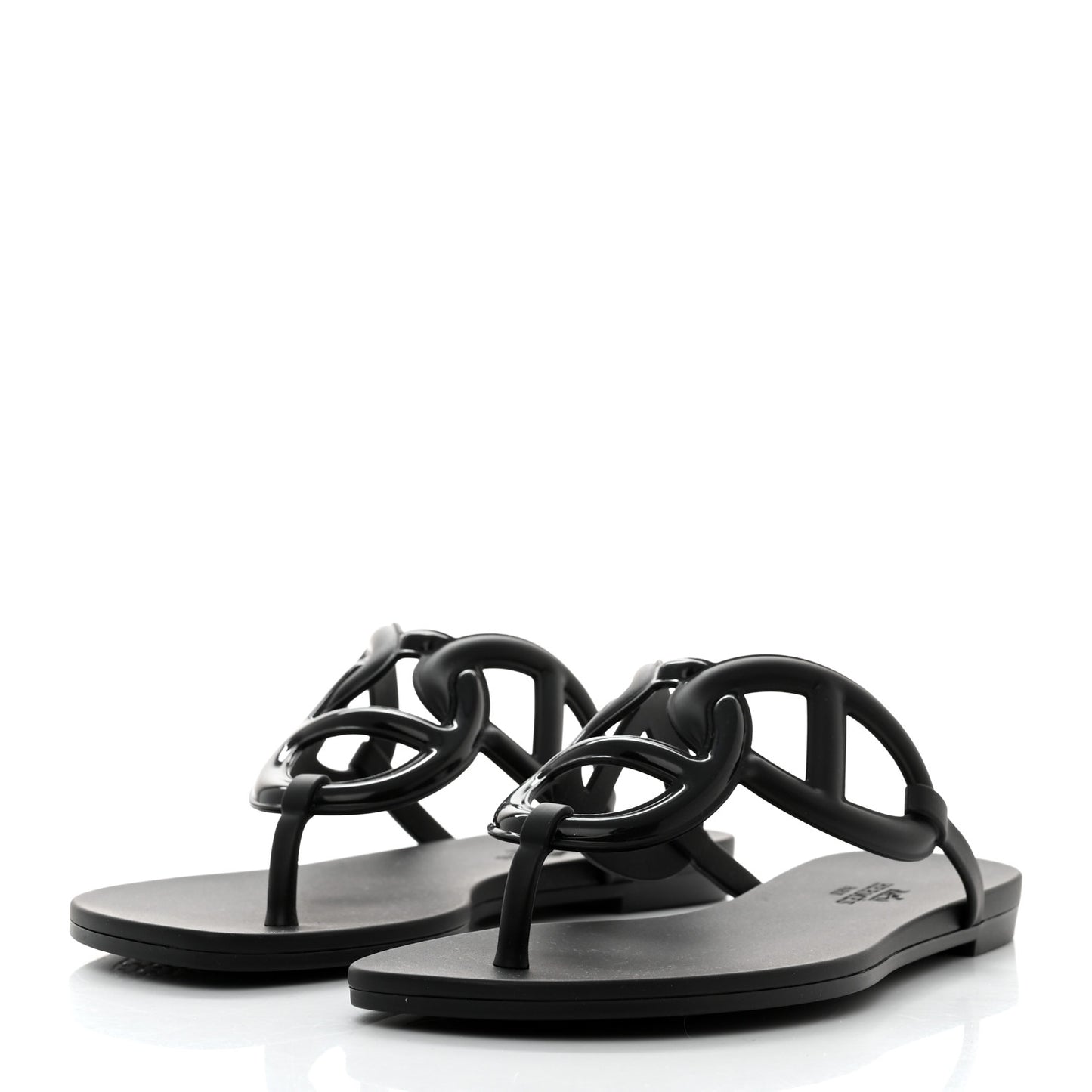 Rubber Womens Egerie Sandals 36 Black