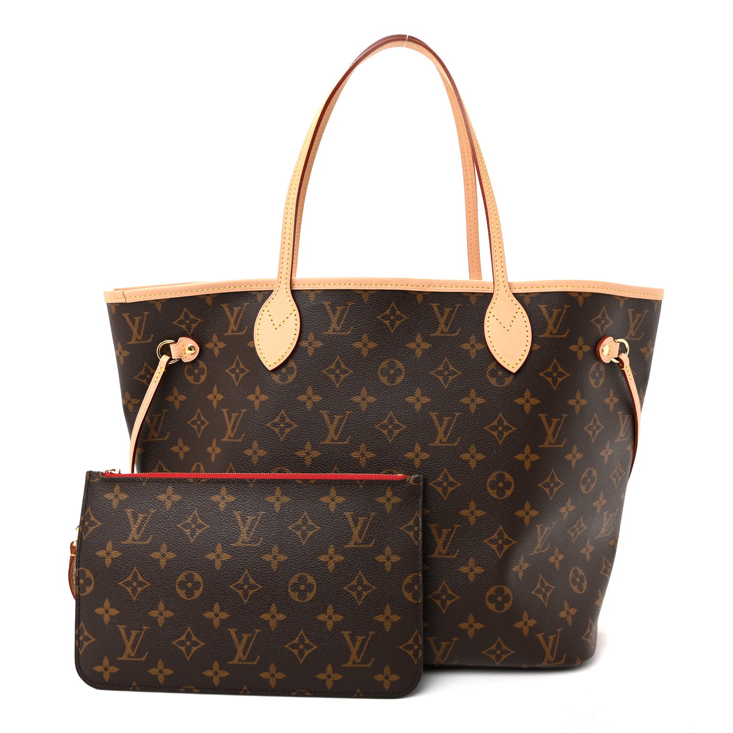Louis Vuitton Monogram Neo Neverfull MM Cherry 3 of 10