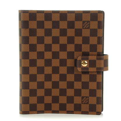 Louis Vuitton Damier Ebene Large Ring Agenda Cover 1 of 7