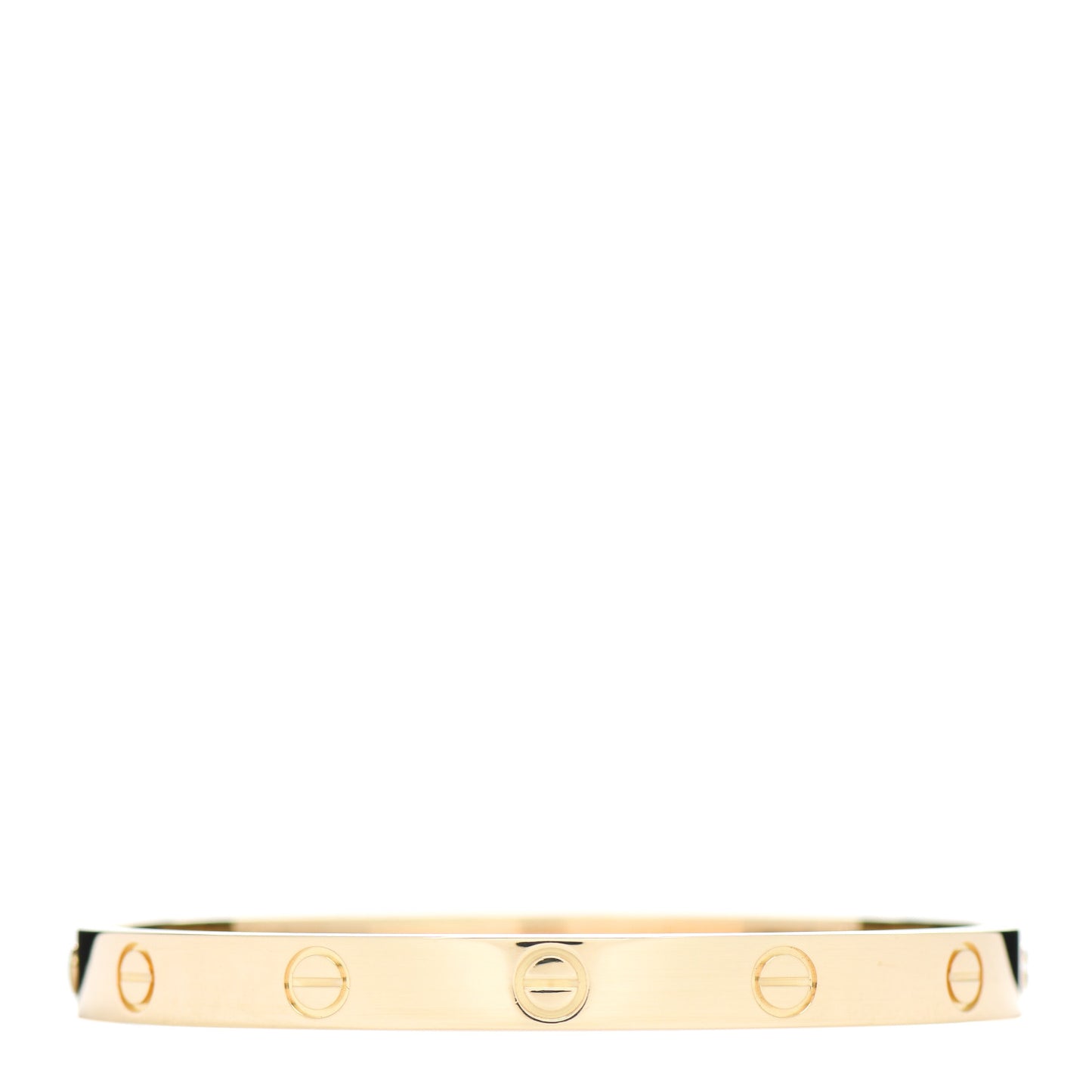 18K Yellow Gold LOVE Bracelet 17