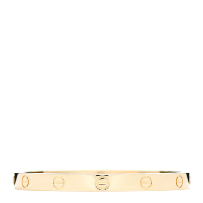 Cartier 18K Yellow Gold LOVE Bracelet 17 1 of 3