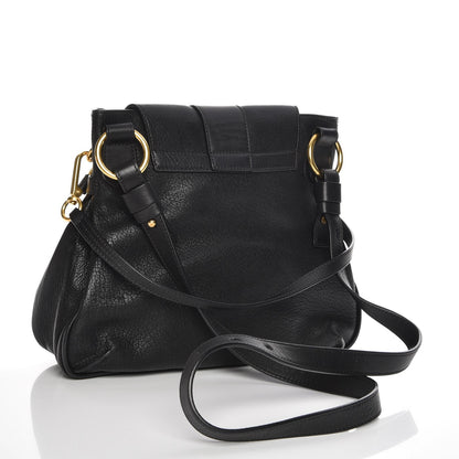 Chloe Grained Lambskin Calfskin Small Lexa Shoulder Bag Black 4 of 7