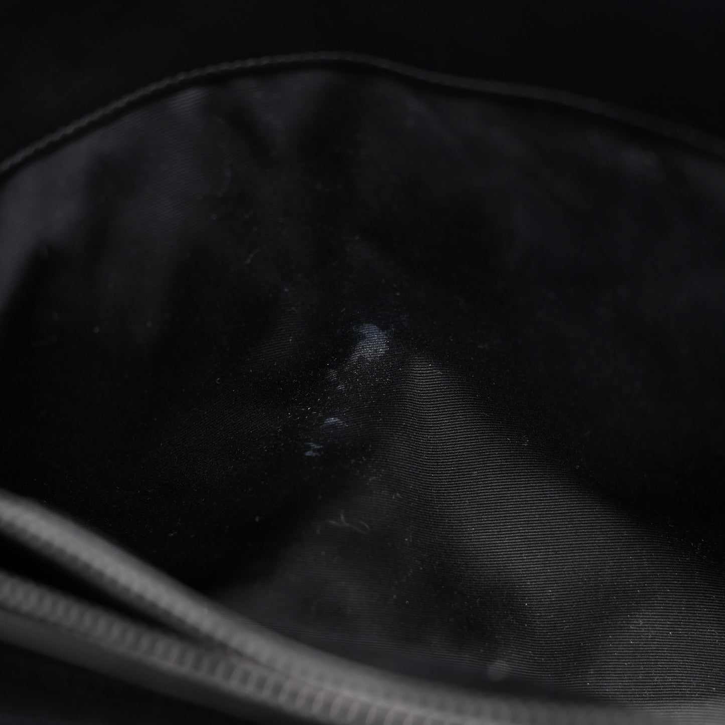 Calfskin Y Quilted Monogram Monochrome Medium Loulou Chain Satchel Black