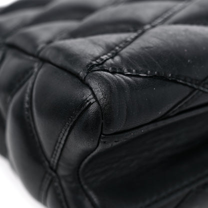 Louis Vuitton Lambskin Malletage GO-14 MM Black 9 of 14