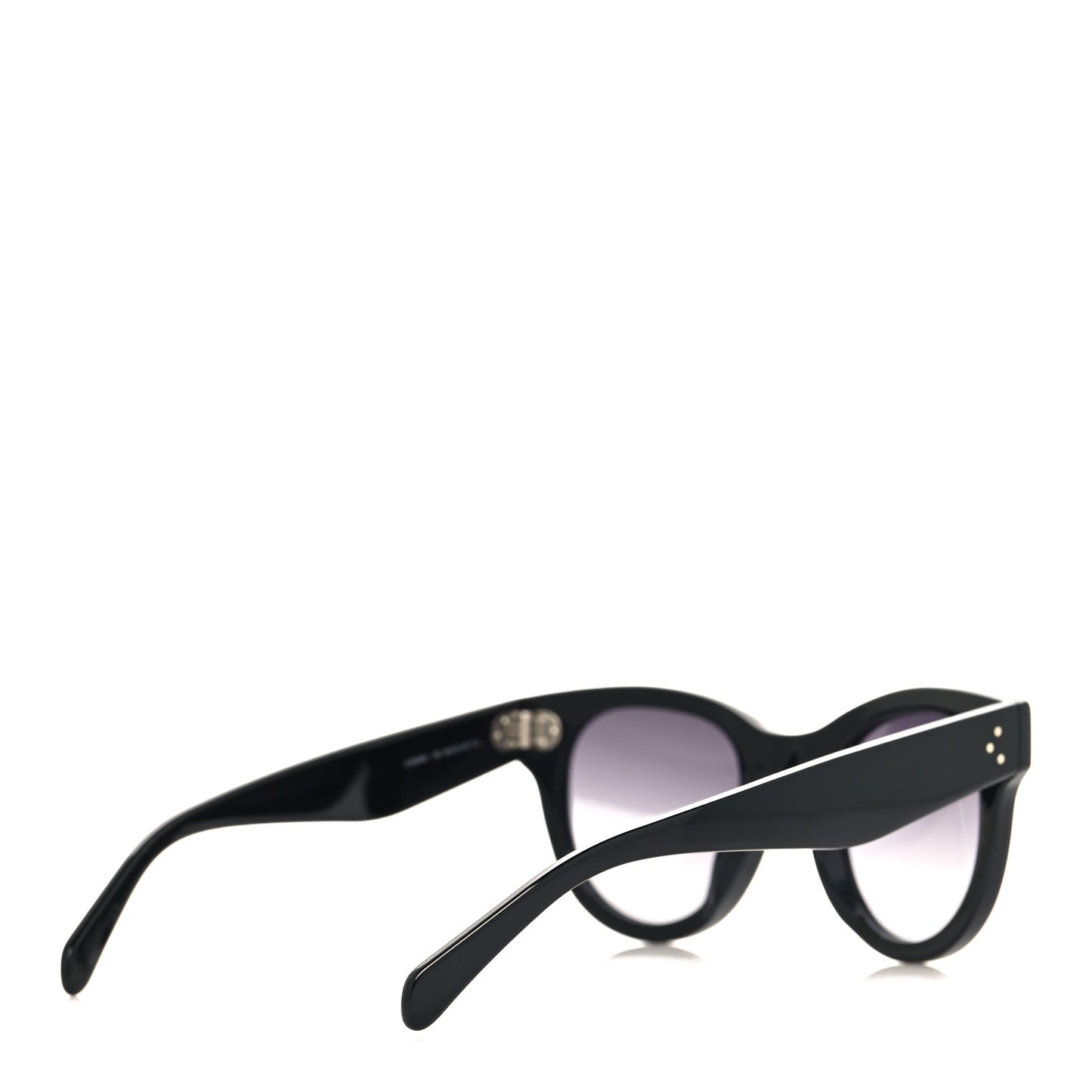 Acetate Round Sunglasses CL4003IN Black