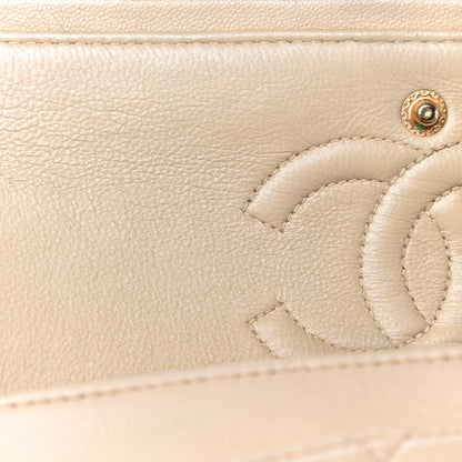 Chanel Lambskin Quilted Small Double Flap Beige 21 of 47