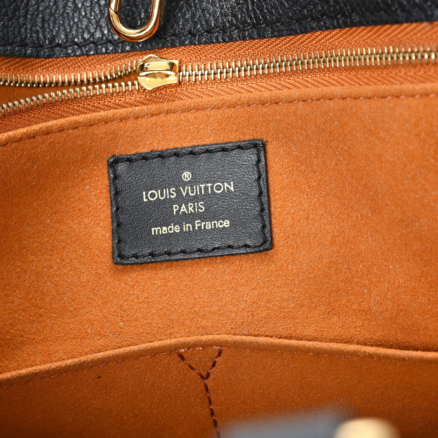 Louis Vuitton Empreinte Monogram Giant Onthego MM Black 6 of 10