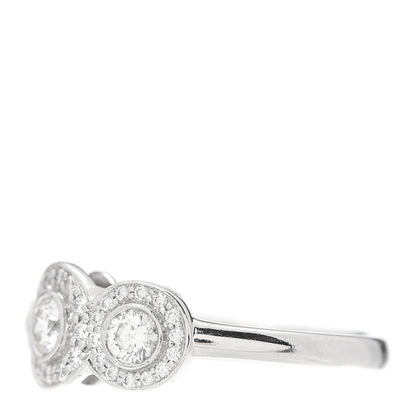 Tiffany Platinum Diamond Circlet Ring 53 6.5 3 of 6