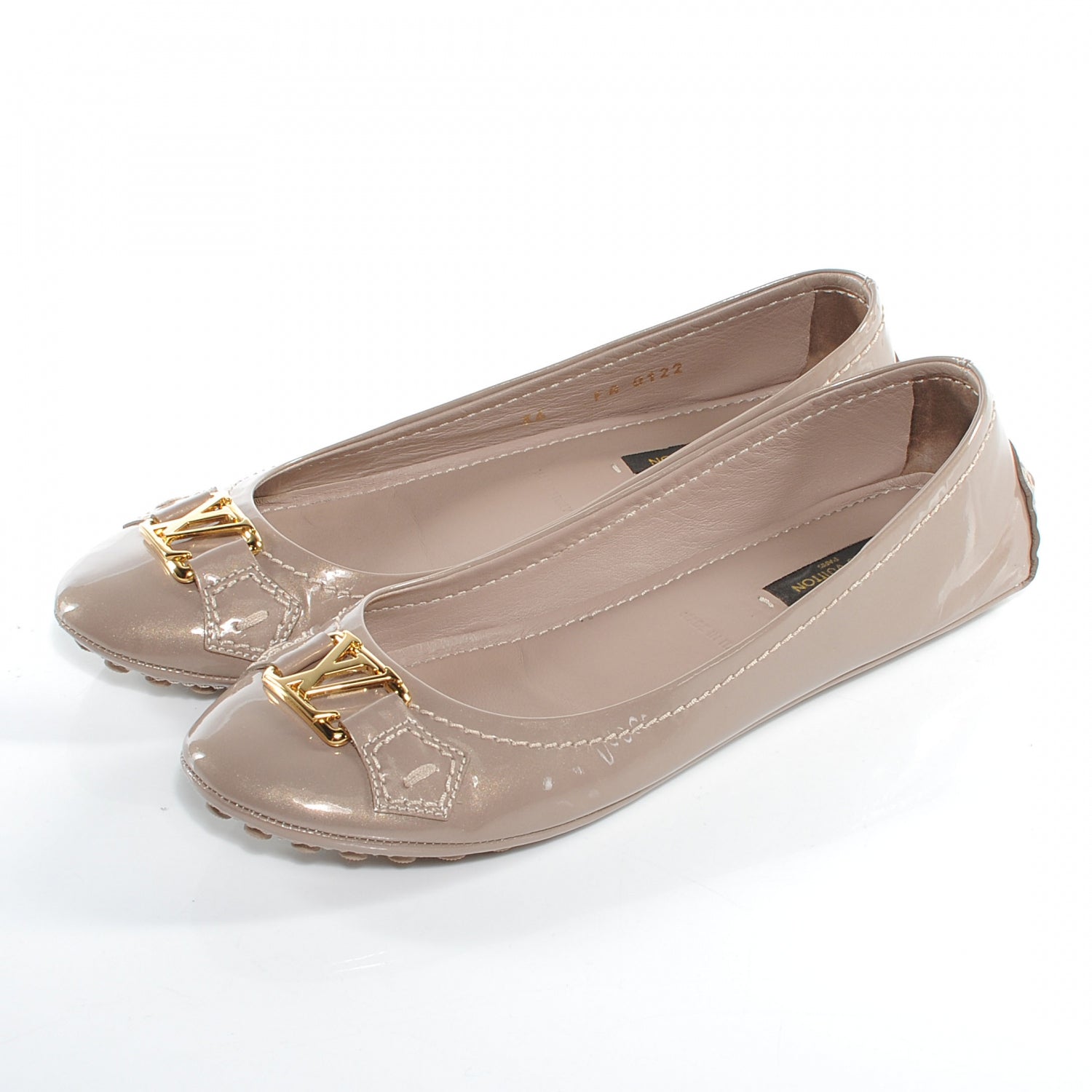 Louis Vuitton Patent Leather Oxford Ballerina Flats 36 3 of 7