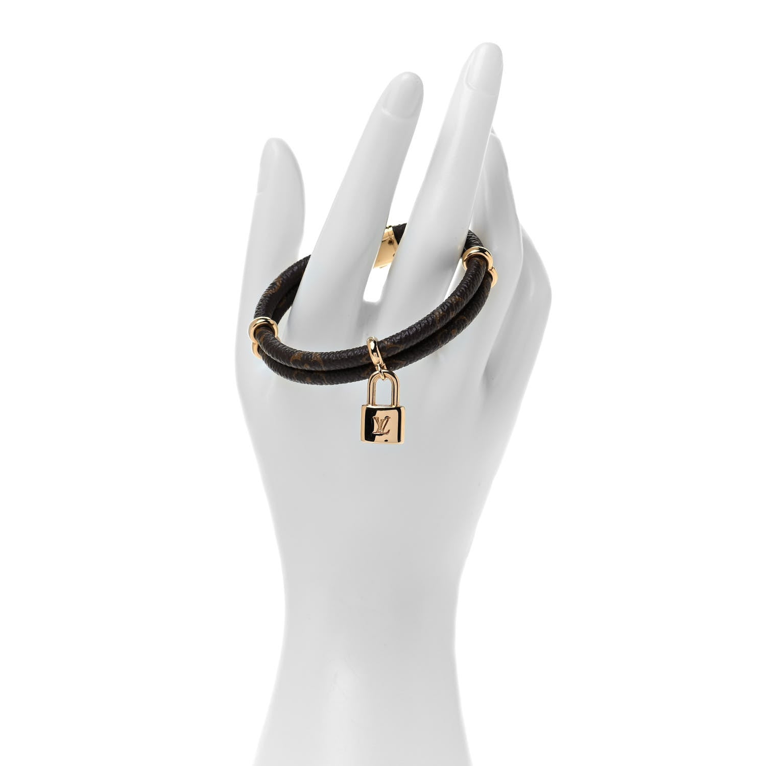 Louis Vuitton Monogram Keep It Twice Bracelet 17 4 of 4