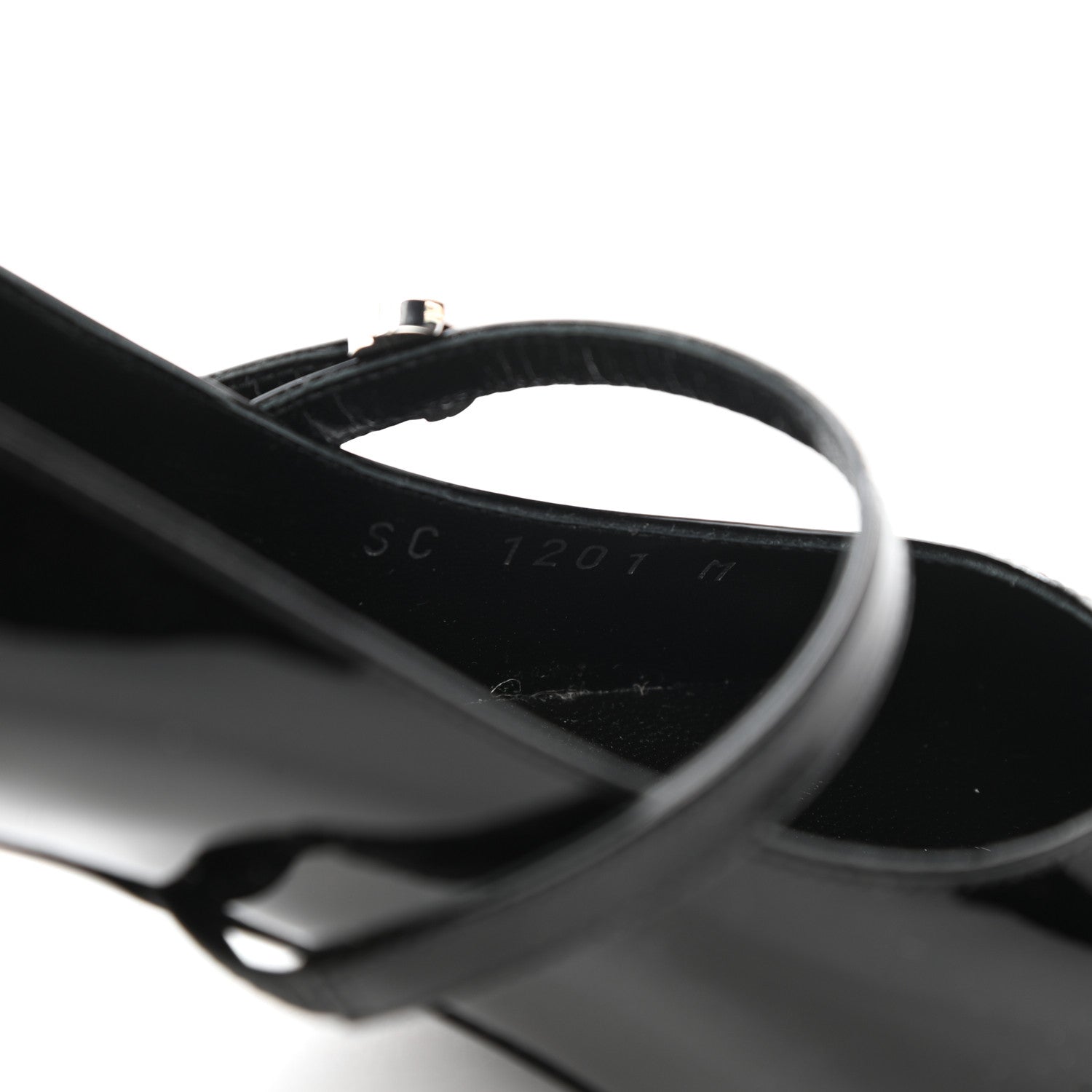 Louis Vuitton Patent Uniformes Silhouette 40mm Pumps 36.5 Black 8 of 8