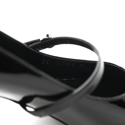 Louis Vuitton Patent Uniformes Silhouette 40mm Pumps 36.5 Black 8 of 8