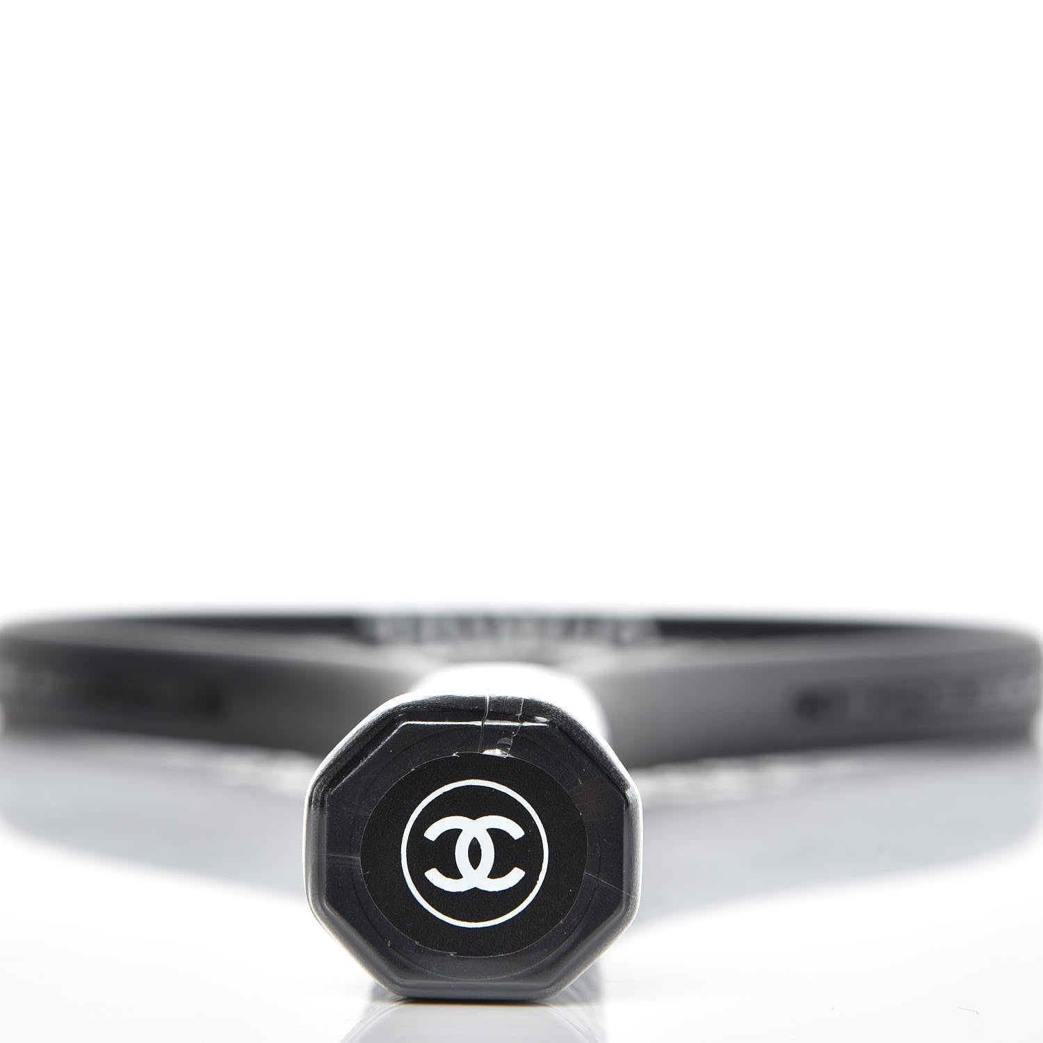 Chanel Tennis Racquet and Nylon Quilted Cover Black 5 of 8