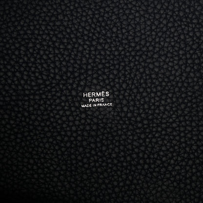 Hermes Taurillon Clemence Picotin Lock 18 PM Bleu Nuit 6 of 10