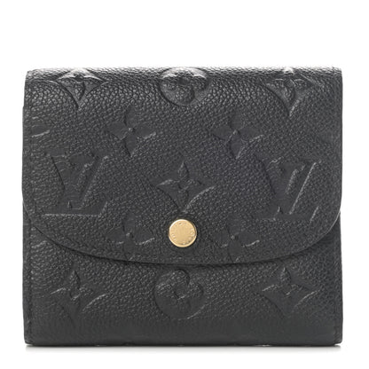Louis Vuitton Empreinte Ariane Wallet Black 1 of 9