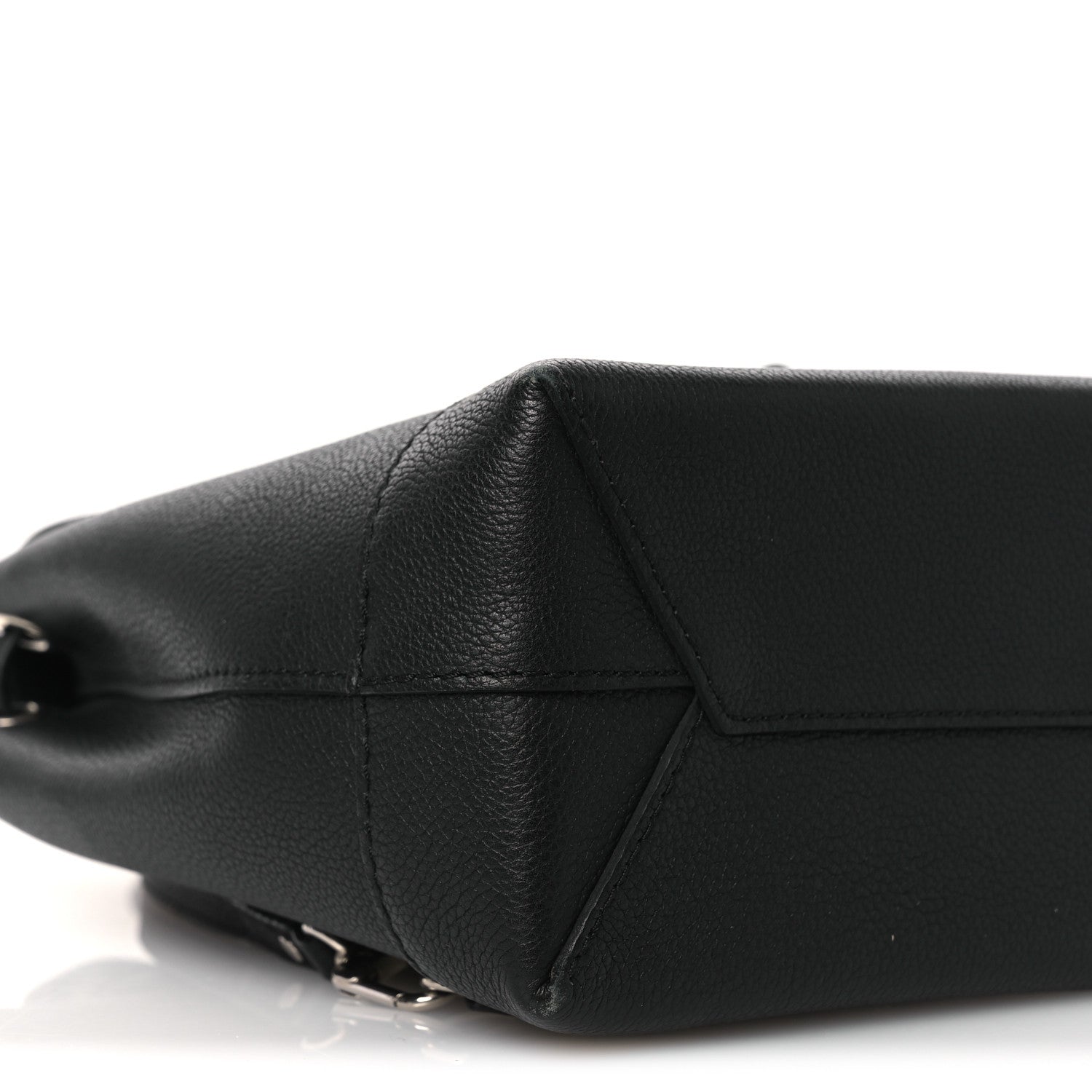 Louis Vuitton Calfskin Lockme Mini Backpack Black 8 of 11