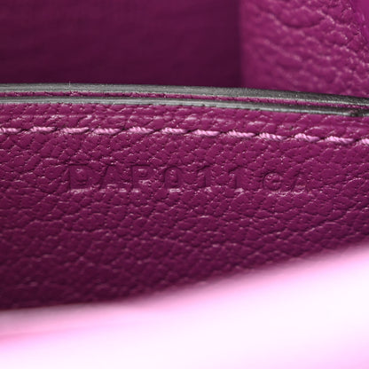 Hermes Evercolor Mini Sac Roulis Anemone 7 of 12