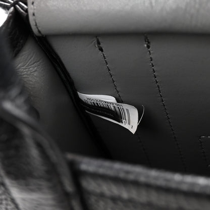 Marc Jacobs Grained Calfskin Micro The Tote Bag Black 6 of 9