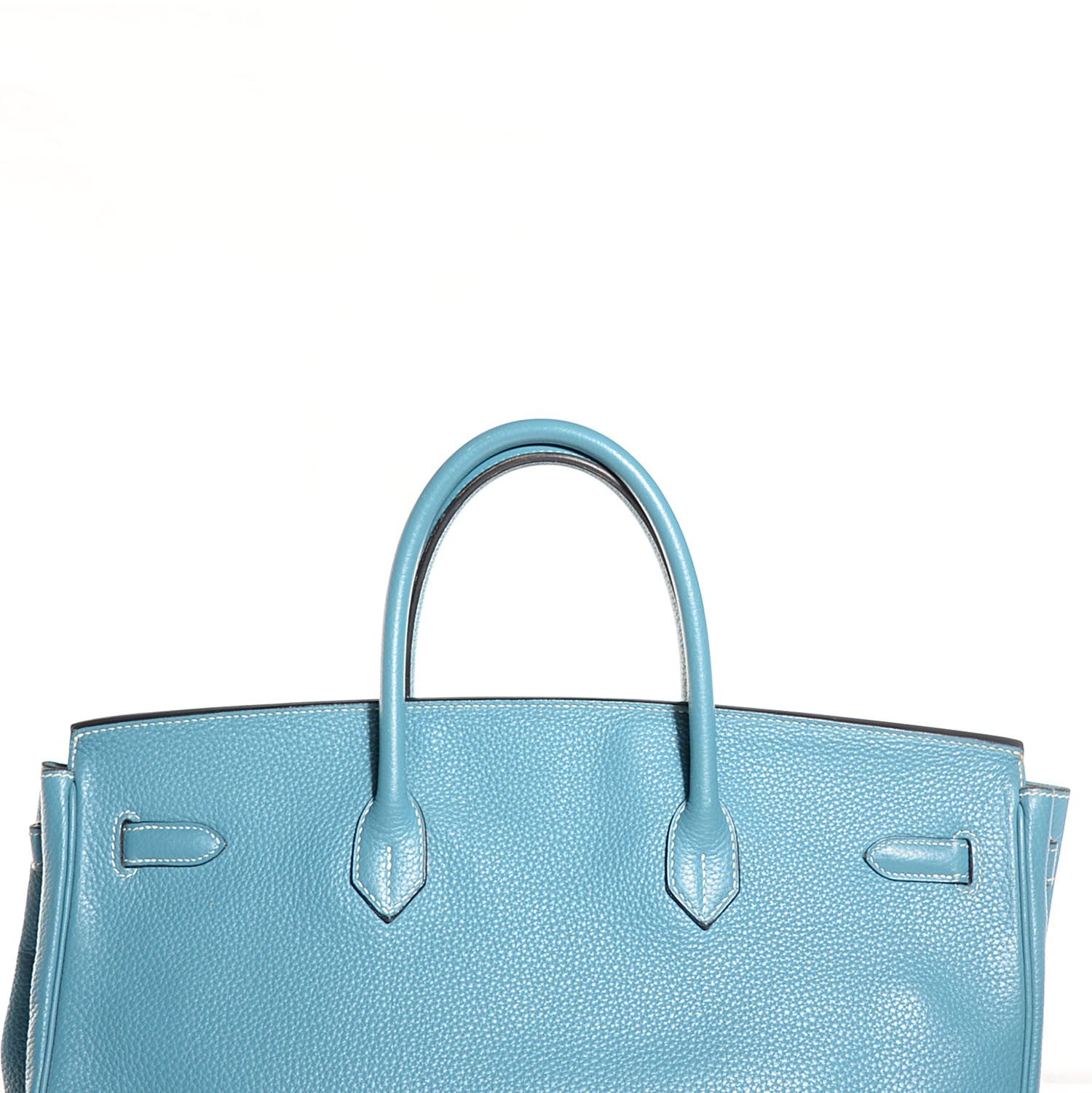 Hermes Togo Birkin 40 Blue Jean 16 of 30